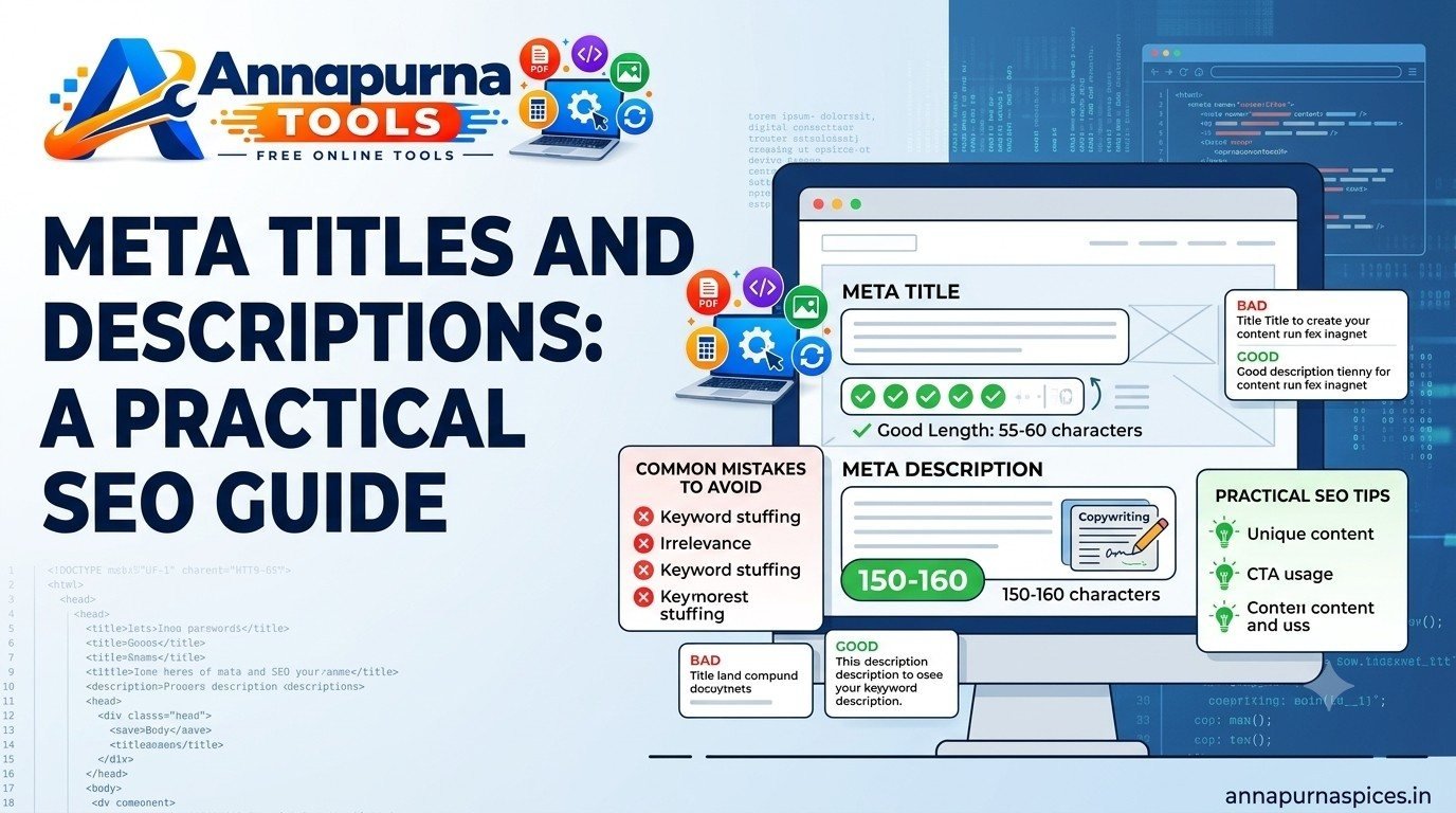 Meta Titles and Descriptions: A Practical SEO Guide