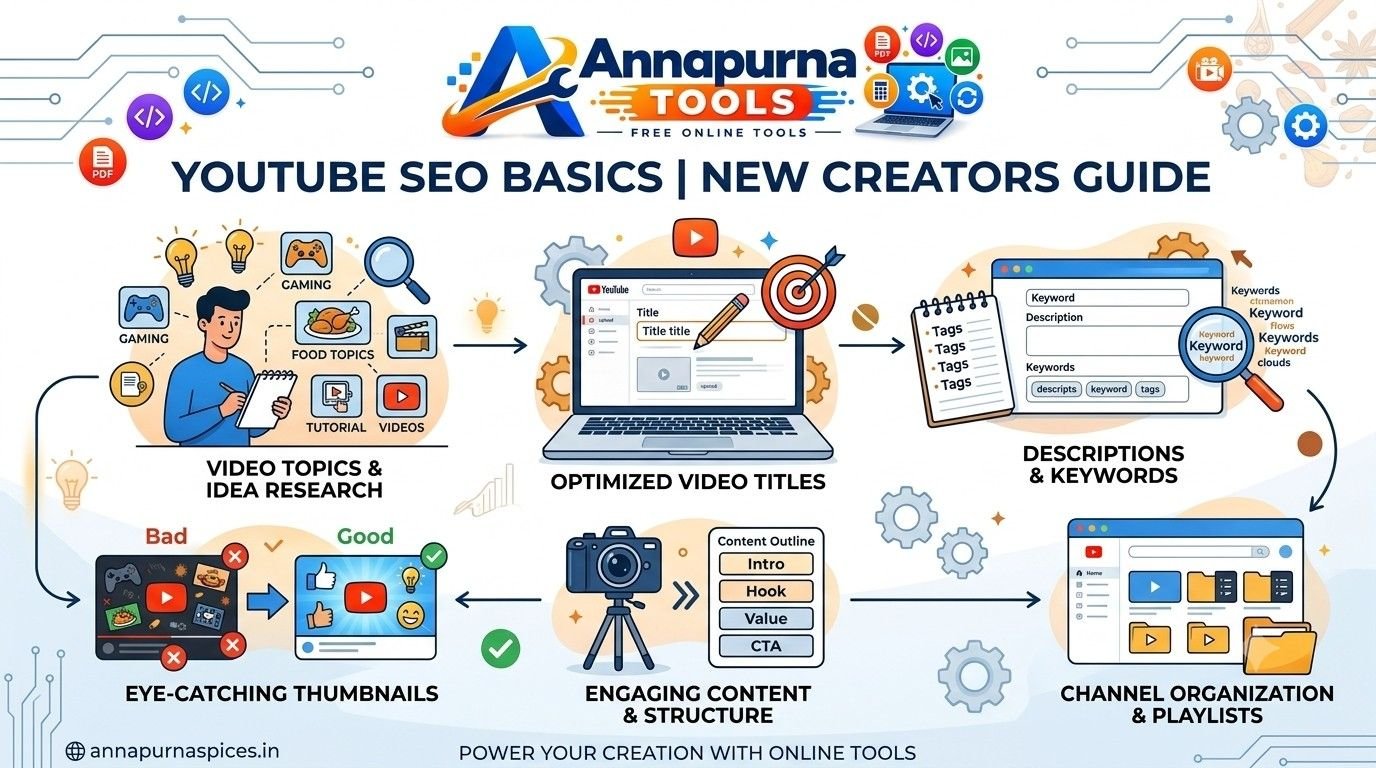 YouTube SEO Basics for New Creators | Complete Beginner Guide