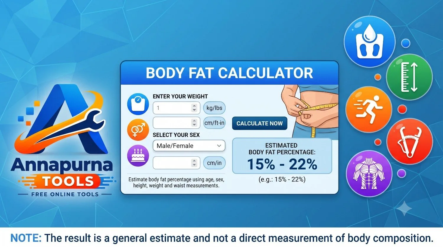 Body Fat Calculator | Estimate Body Fat Percentage